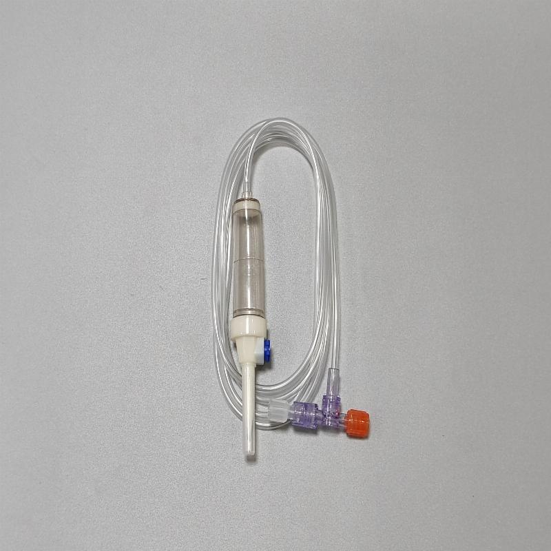 Система з’єднувальної трубки під тиском впорскування з крапельною камерою WMP150